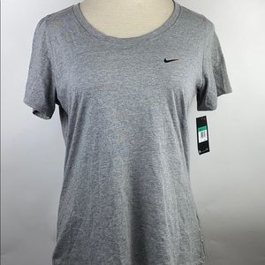 Gray Nike shirt